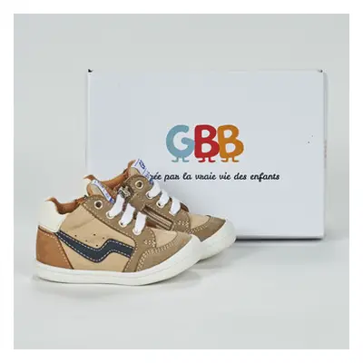 GBB BORISO boys's Children's Shoes (High-top Trainers) in Beige