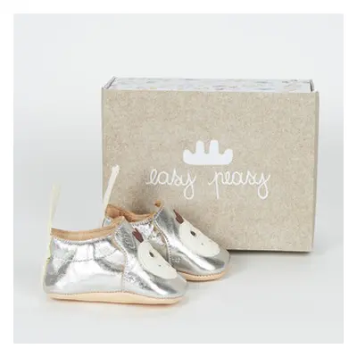 Easy Peasy MY BLUMOO POMME girls's Children's Shoes (Pumps / Ballerinas) in Silver