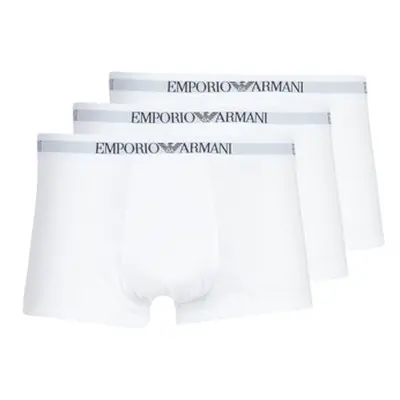 Emporio Armani CC722-PACK DE 3 men's Boxer shorts in White