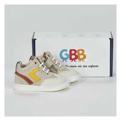 GBB FIDEO boys's Children's Shoes (High-top Trainers) in Beige