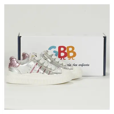 GBB COLISA girls's Children's Shoes (Trainers) in Silver