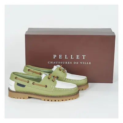 Pellet OLIVIA women's Boat Shoes in Green