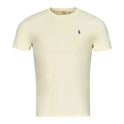 Polo Ralph Lauren T-SHIRT AJUSTE EN COTON men's T shirt in Beige