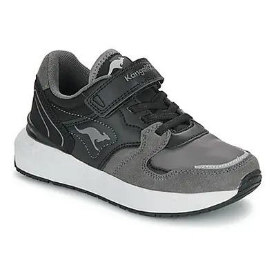 Kangaroos K-Sneak Base EV boys's Children's Shoes (Trainers) in Black