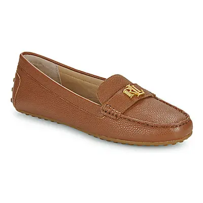 Lauren Ralph Lauren BARNSBURY-FLATS-DRIVER women's Loafers / Casual Shoes in Brown