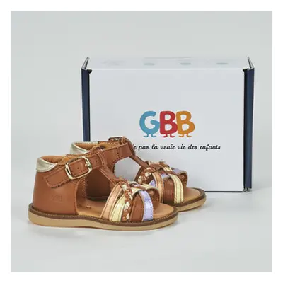 GBB LANA girls's Children's Sandals in Brown