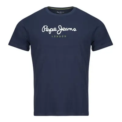 Pepe jeans EGGO N men's T shirt in Marine