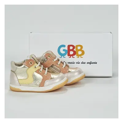 GBB LIANE girls's Children's Shoes (High-top Trainers) in Gold