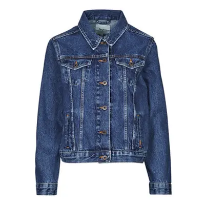 Pepe jeans REGULAR JACKET women's Denim jacket in Blue