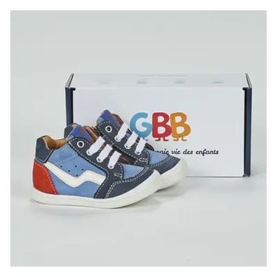 GBB BORISO boys's Children's Shoes (High-top Trainers) in Blue