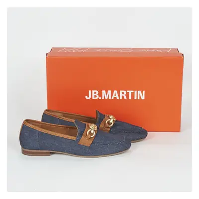 JB Martin FRANCHE BIJOU women's Loafers / Casual Shoes in Blue