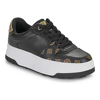 Guess QUEENZ women's Shoes (Trainers) in Black