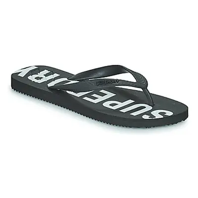 Superdry Code Essential Flip Flop men's Flip flops / Sandals (Shoes) in Black