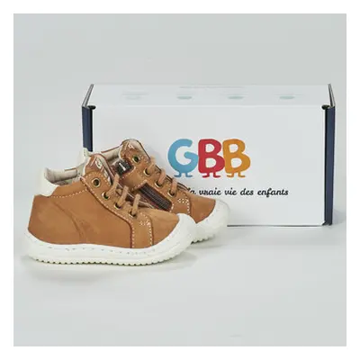 GBB FLEXOO BABY girls's Children's Shoes (High-top Trainers) in Brown