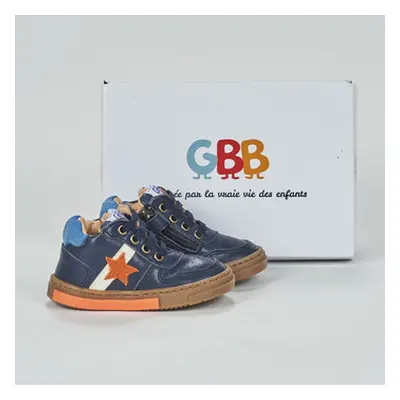 GBB RIKKIE boys's Children's Shoes (High-top Trainers) in Blue