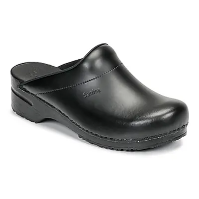 Sanita KARL OPEN men's Clogs (Shoes) in Black