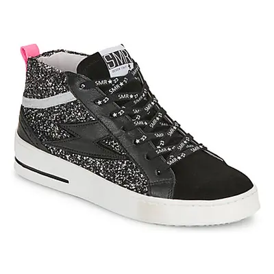 Semerdjian GIBRA women's Shoes (High-top Trainers) in Black