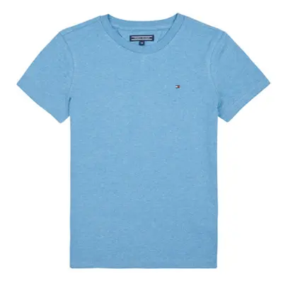 Tommy Hilfiger BOYS BASIC CN KNIT S/S boys's Children's T shirt in Blue