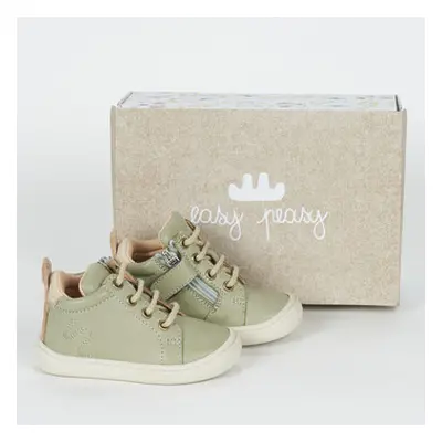 Easy Peasy MY DEBOO LACET boys's Children's Shoes (High-top Trainers) in Green