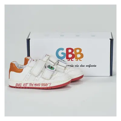 GBB PLUME girls's Children's Shoes (Trainers) in White