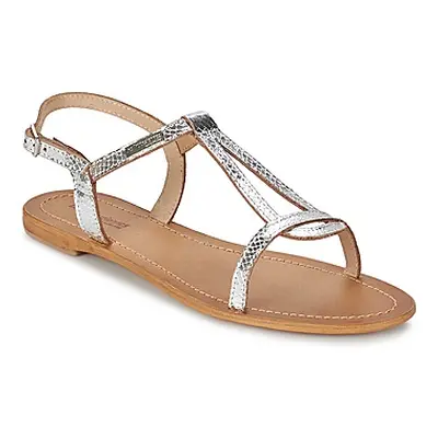 Les Tropéziennes par M Belarbi HAMAT women's Sandals in Silver