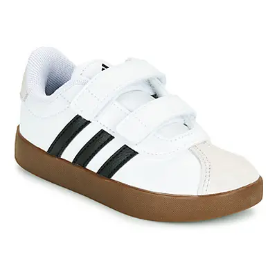 Adidas VL COURT 3.0 CF I girls's Children's Shoes (Trainers) in White