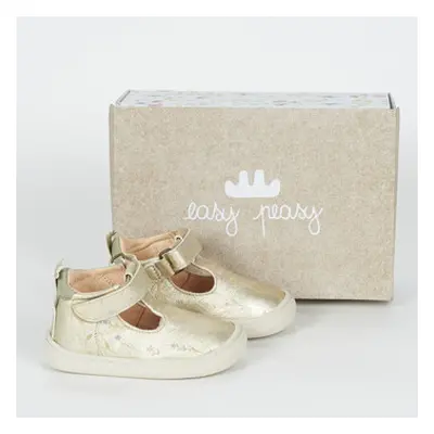 Easy Peasy MY DEBOO SALOME boys's Children's Shoes (High-top Trainers) in Gold