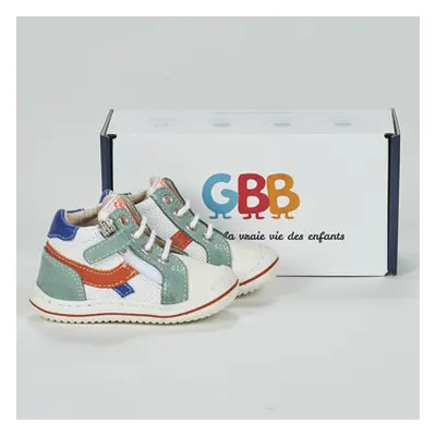 GBB FLEXOO ZIPOU boys's Children's Shoes (High-top Trainers) in Multicolour