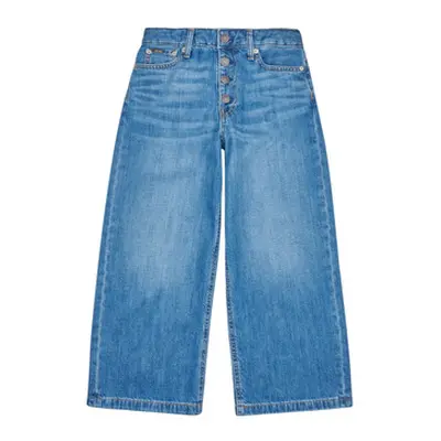 Polo Ralph Lauren WIDE LEG-JEANS-WIDE girls's Flare / wide jeans in Blue