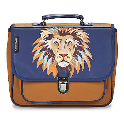 CARAMEL & CIE CARTABLE 32 CM SIMBA boys's Briefcase in Blue