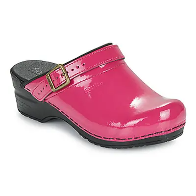 Sanita FREYA OPEN women's Clogs (Shoes) in Pink