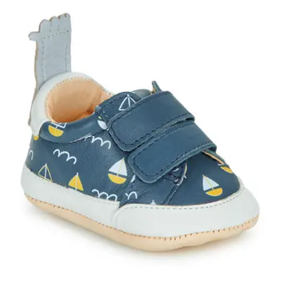 Easy Peasy MY BLUMOO PTI'VELCRO boys's Children's Slippers in Blue