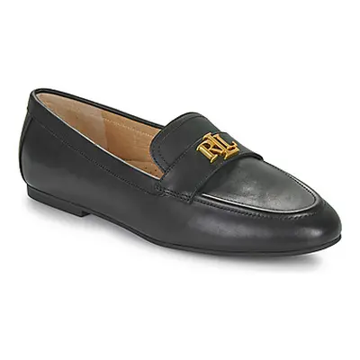 Lauren Ralph Lauren AVERI III-FLATS-LOAFER women's Loafers / Casual Shoes in Black