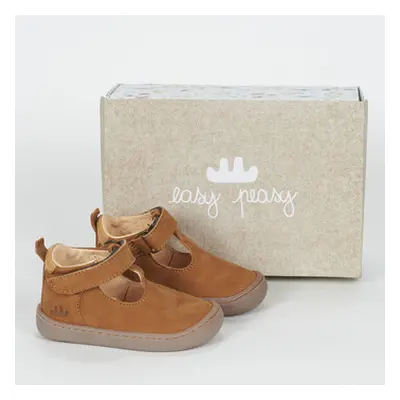 Easy Peasy MY DEBOO SALOME girls's Children's Shoes (High-top Trainers) in Brown