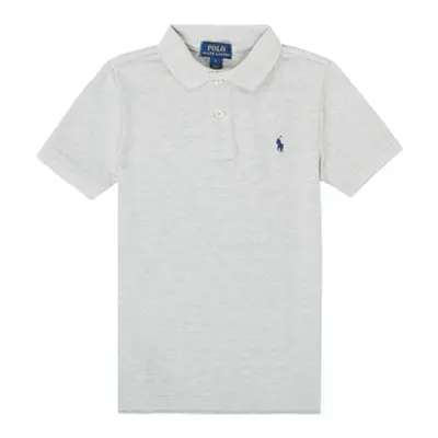 Polo Ralph Lauren FRANCHI boys's Children's polo shirt in White