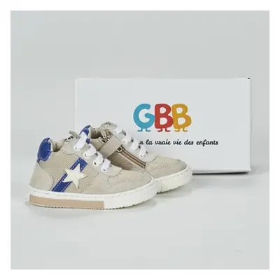 GBB RIKKIE boys's Children's Shoes (High-top Trainers) in Beige