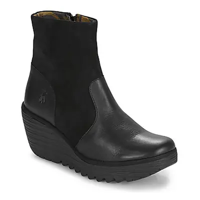 Fly London YUXI women's Mid Boots in Black