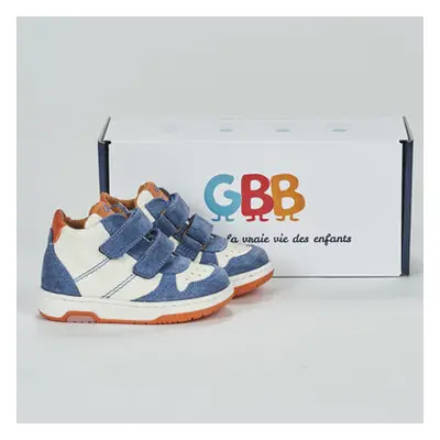 GBB VALERIAN boys's Children's Shoes (High-top Trainers) in Blue