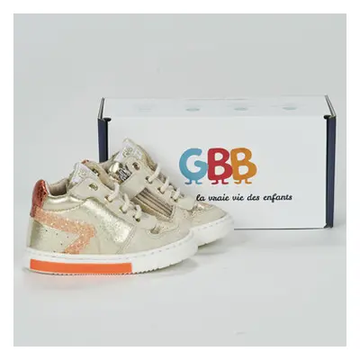 GBB LOULOU girls's Children's Shoes (High-top Trainers) in Gold