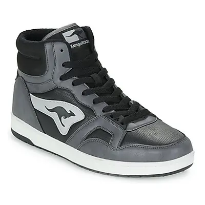 Kangaroos K-Slam Point Mid men's Shoes (High-top Trainers) in Black