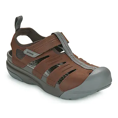 Crocs Yukon Fisherman men's Sandals in Brown