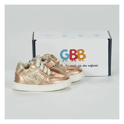 GBB LAMANE girls's Children's Shoes (High-top Trainers) in Gold