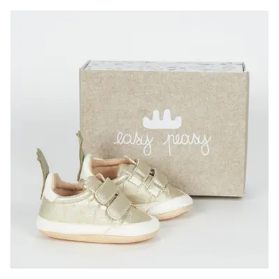 Easy Peasy MY BLUMOO PTI'VELCRO boys's Children's Slippers in Gold