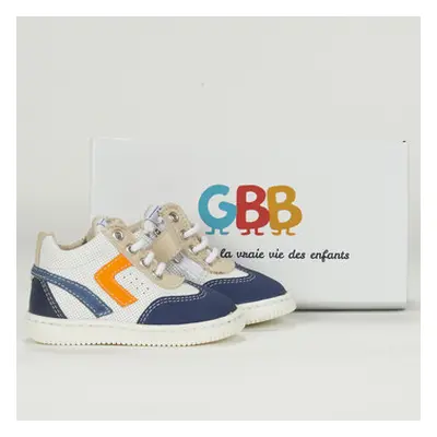 GBB FIDEO boys's Children's Shoes (High-top Trainers) in White