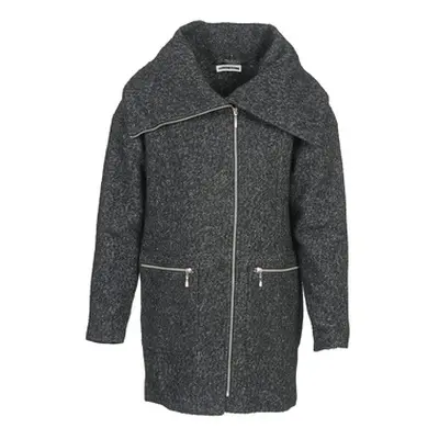 Noisy May ROUND women's Coat in Grey