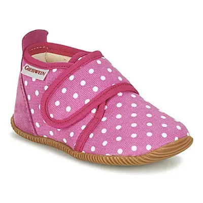 Giesswein STANS SLIM FIT girls's Children's Slippers in Pink