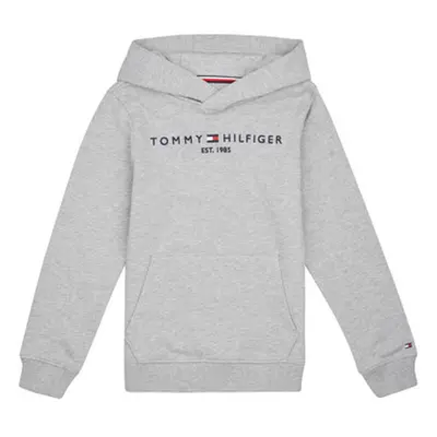 Tommy Hilfiger ESSENTIAL HOODIE boys's Children's sweatshirt in Grey