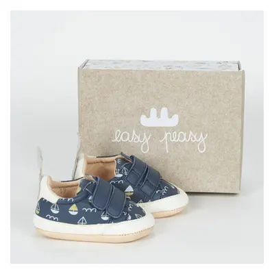 Easy Peasy MY BLUMOO PTI'VELCRO boys's Children's Slippers in Blue