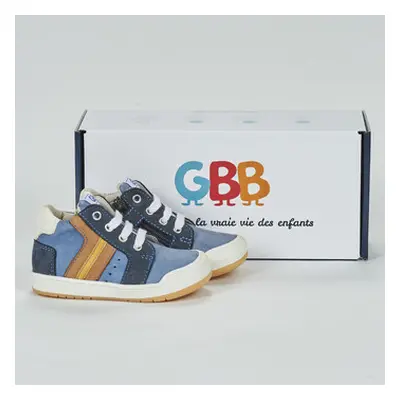 GBB HIAGO boys's Children's Shoes (High-top Trainers) in Blue