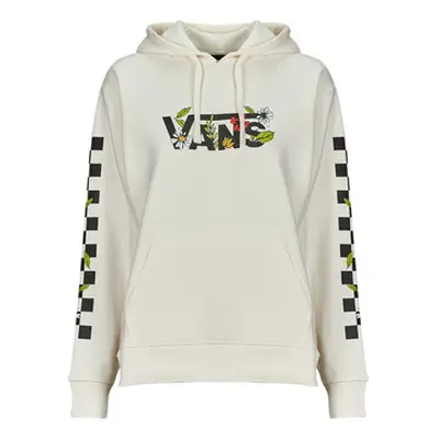 Vans FOLIAGE BFF HOODIE women's Sweatshirt in White